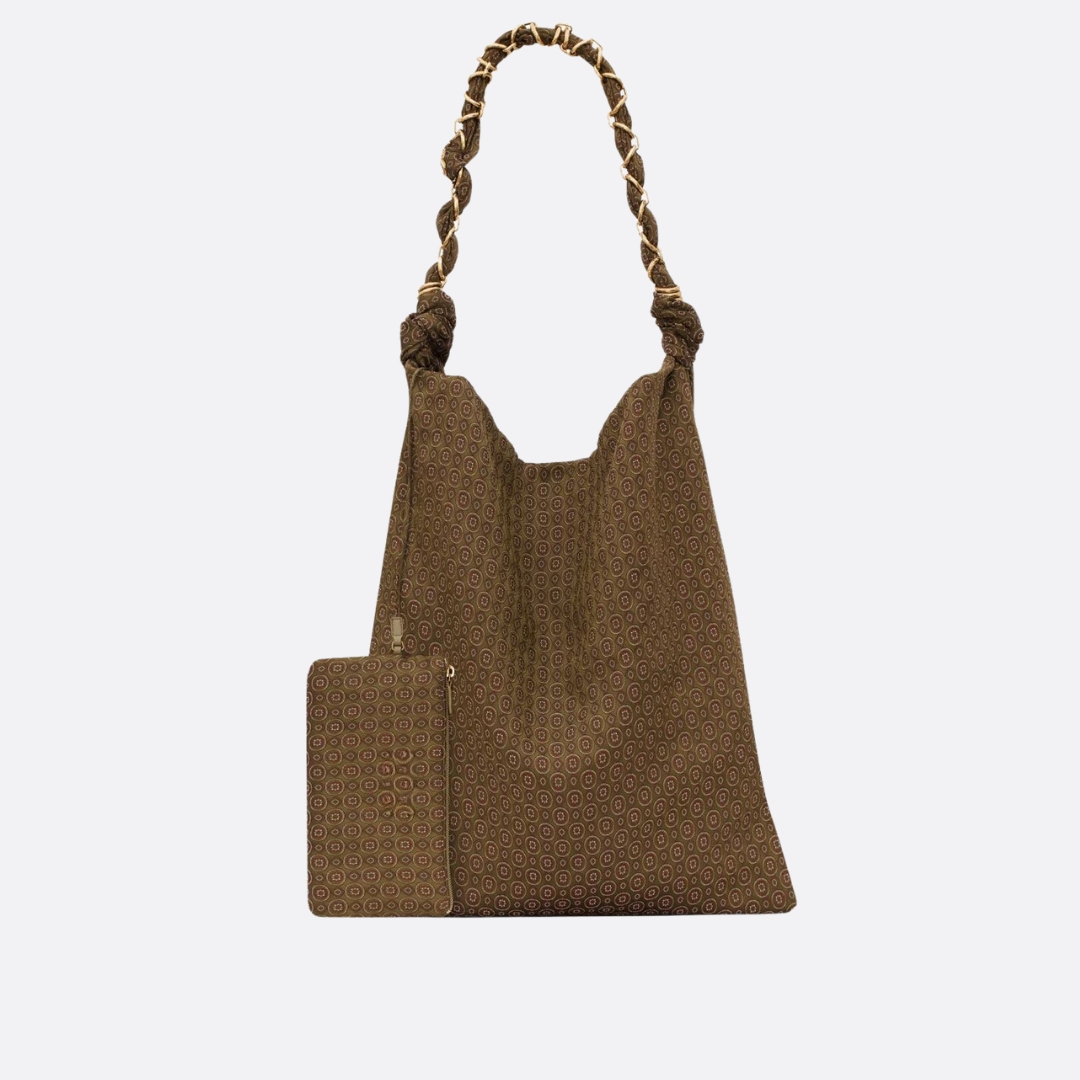 SAINT LAURENT AMALIA BAG IN JACQUARD