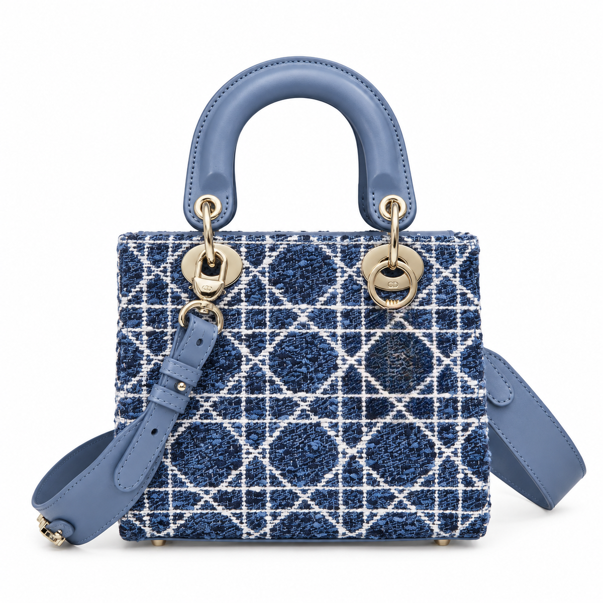 LADY DIOR MINI WITH PEARLS