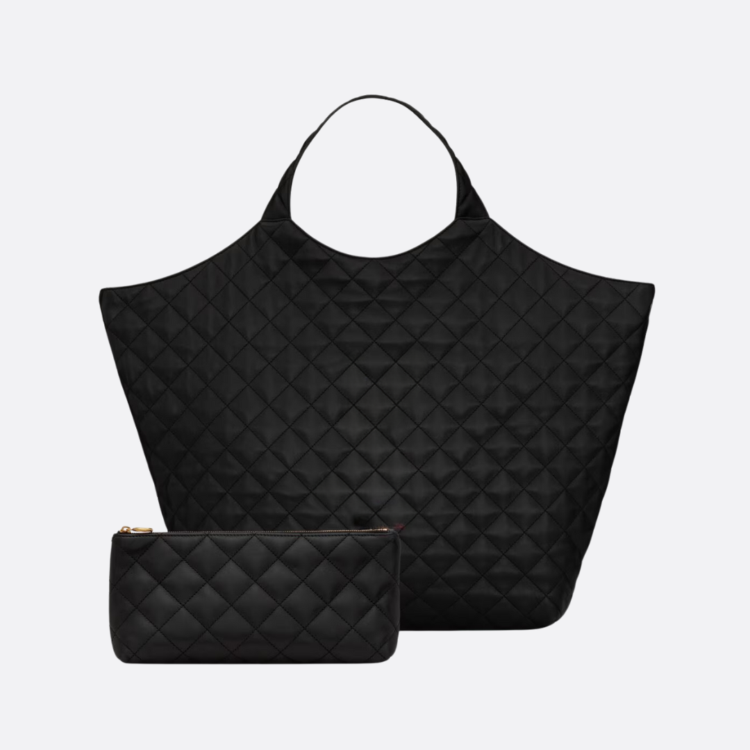 SAINT LAURENT ICARE HANDBAG IN QUILTED LAMBSKIN