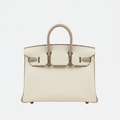 HERMÈS BIRKIN 25 HSS BAG IN CRAIE / GRIS TOURTERELLE TOGO LEATHER